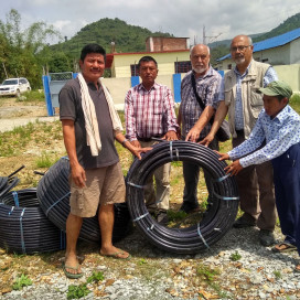 Wasserleitung für Jaubari